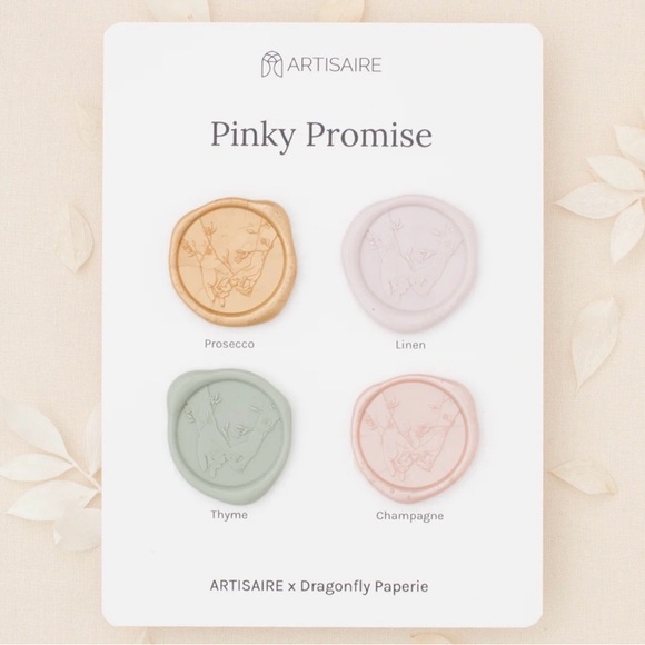 Set of 12 Floral Wax Seals Botanical Cottagecore Romantic - Picture 2 of 7